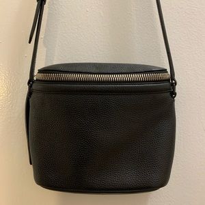 KARA pebbled leather crossbody